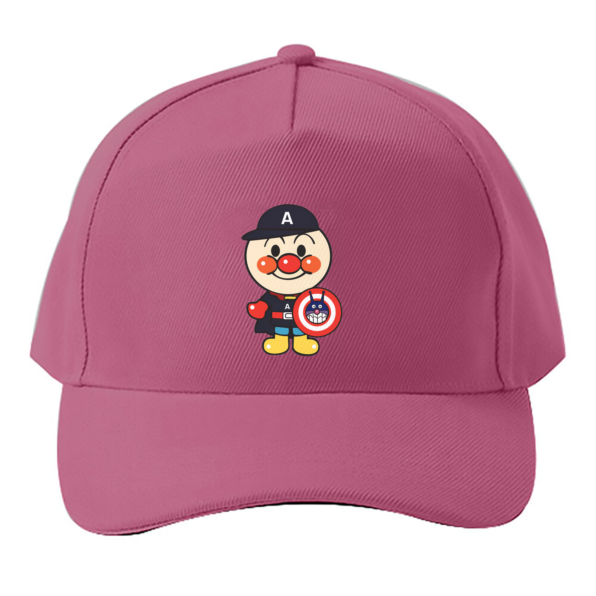 （画像用） アンパンマン Anpanman ベースボールキャップ 綿100％ 男女兼用 帽子 スポーツ